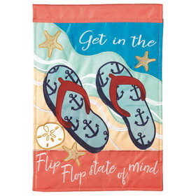 Dicksons M001129 Flag Flip Flop State Of Mind 29X42