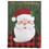 Dicksons M001234 Flag Christmas Santa Polyester 29X42