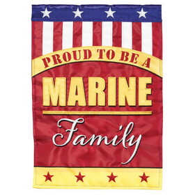 Dicksons M001293 Flag Marines Family Polyester 29X42