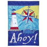 Dicksons M001318 Flag Nautical Welcome Polyester 29X42