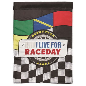 Dicksons M001323 Flag Checkered Race Day Polyester 29X42