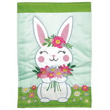 Dicksons M001331 Flag Bunny Easter Polyester 29X42