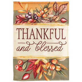 Dicksons M001413 Flag Thankful And Blessed 29X42