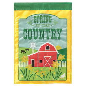 Dicksons M001543 Flag Barn Spring In The Country 29X42