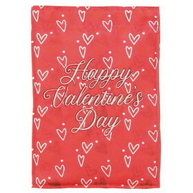 Dicksons M001723 Flag Happy Valentine Day 29X42