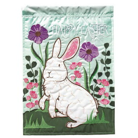 Dicksons M001736 Flag Rabbit Happy Easter 29X42