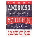 Dicksons M001743 Flag American By Birth Polyester 29X42