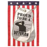Dicksons M001746 Flag Proud To Be A Veteran 29X42