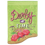 Dicksons M001751 Flag Derby Time Shaped Polyester 29X42