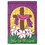 Dicksons M010010 Flag Easter Cross Risen Polyester 13X18