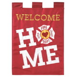 Dicksons M010013 Flag Firefighter Welcome Polyester 13X18
