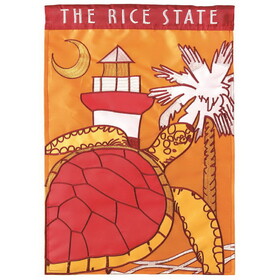 Dicksons M010115 Flag South Carolina Rice Polyester 13X18