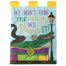 Dicksons M010129 Flag Parade Your Crazy Polyester 13X18