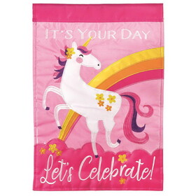 Dicksons M010138 Flag Its Your Day Girl Polyester 13X18