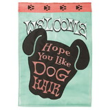 Dicksons M010141 Flag Welcome Dog Hair Polyester 13X18