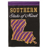 Dicksons M011007 Flag Southern State Of Mind Burlap 13X18