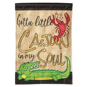 Dicksons M011008 Flag Cajun In My Soul Polyester 13X18