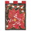 Dicksons M011054 Flag Poinsettia Burlap 13X18