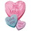 Dicksons M011098 Flag Be Mine Candy Hearts Shaped 13X18