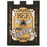 Dicksons M011122 Flag Bee Our Guest Polyester 13X18