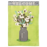 Dicksons M011148 Flag Southern Cotton Welcome 13X18