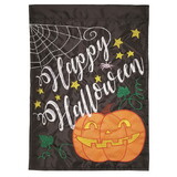 Dicksons M011219 Flag Halloween Olantern Polyester 13X18