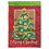 Dicksons M011238 Flag Christmas Tree Red Polyester 13X18
