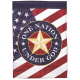 Dicksons M011295 Flag One Nation Under God 13X18