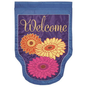 Dicksons M011310 Flag Gerbers Welcome Polyester 13X18