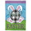 Dicksons M011330 Flag Easter Plaid Bunny Polyester 13X18