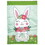 Dicksons M011331 Flag Easter Bunny Floral Polyester 13X18
