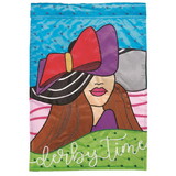 Dicksons M011383 Flag Derby Time Girl Polyester 13X18