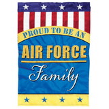 Dicksons M011392 Flag Air Force Family Polyester 13X18