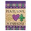 Dicksons M011408 Flag Peace Love Parades Burlap 13X18