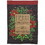 Dicksons M011422 Flag Poinsettia Christmas 13X18