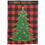 Dicksons M011427 Flag Tree Merry Christmas 13X18