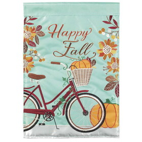 Dicksons M011434 Flag Fall Bicycle Polyester 13X18