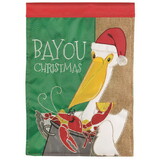 Dicksons M011461 Flag Christmas In Bayou Polyester 13X18