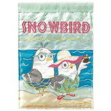 Dicksons M011537 Flag Snowbird Season Polyester 13X18