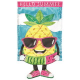 Dicksons M011561 Crazy Leg Hello Summer Pineapple