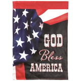 Dicksons M011568 Flag God Bless America Polyester 13X18