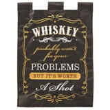 Dicksons M011572 Flag Whiskey Wont Fix Polyester 13X18