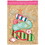 Dicksons M011650 Flag Christmas Flip Flops Burlap 13X18