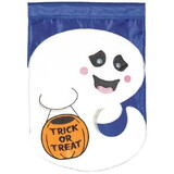 Dicksons M011678 Flag Ghost Trick Or Treat 13X18