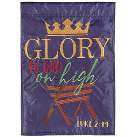 Dicksons M011683 Flag Glory To God Polyester 13X18