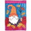 Dicksons M011712 Flag Fall Gnome With Leaves 13X18