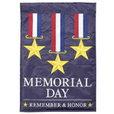 Dicksons M011739 Flag Memorial Day Polyester 13X18