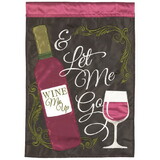 Dicksons M011752 Flag Wine Me Up Polyester 13X18