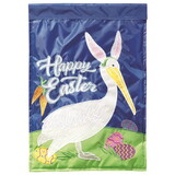 Dicksons M011788 Flag Happy Easter Pelican 13X18