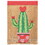 Dicksons M011797 Flag Cactus Stuck On You Polyester 13X18